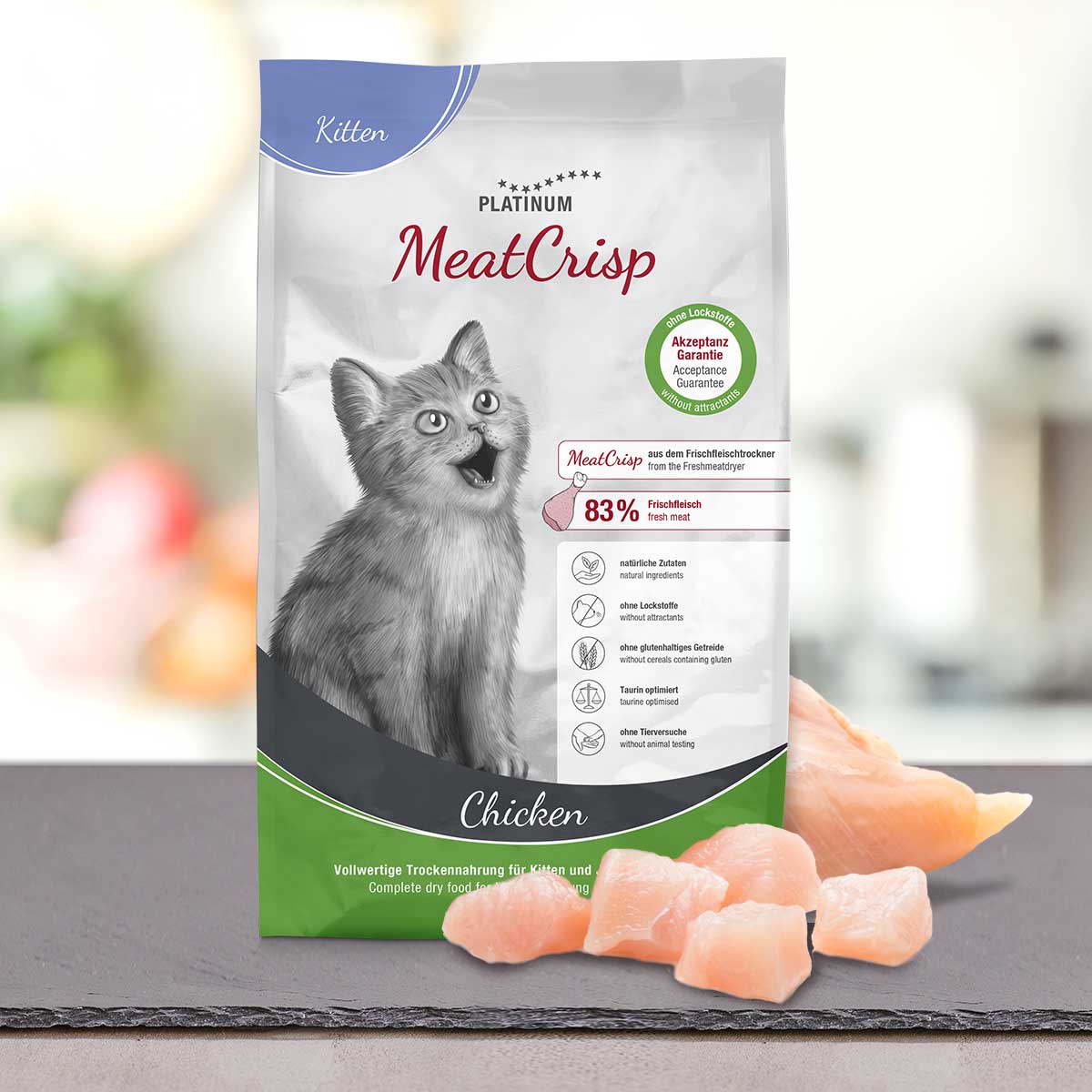 MeatCrisp Kitten Chicken MeatCrisp Kitten Chicken dry food - Main Image